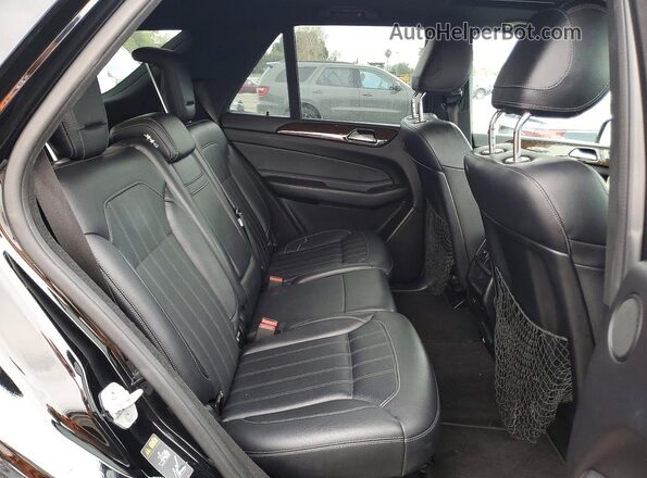 4JGDA5HB8GA755558 2016 MERCEDES-BENZ GLE Черный Вид задней части салона