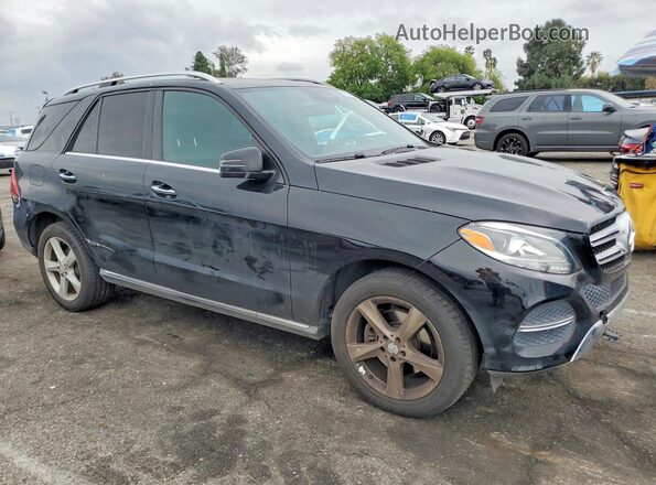 4JGDA5HB8GA755558 2016 MERCEDES-BENZ GLE Черный Передняя правая четверть