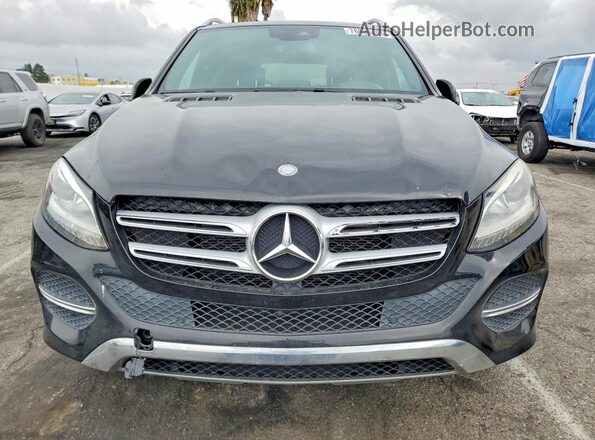 4JGDA5HB8GA755558 2016 MERCEDES-BENZ GLE Черный Вид спереди