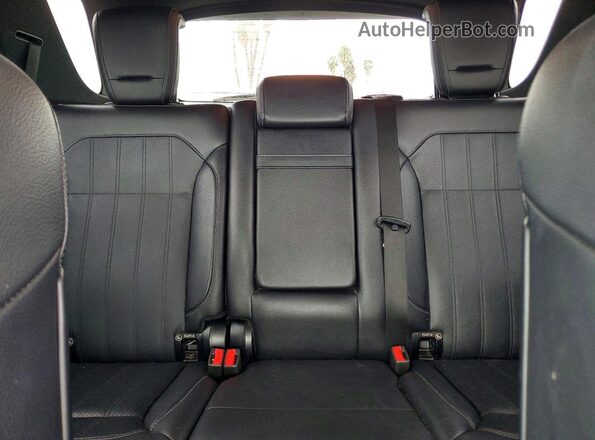 4JGDA5HB8GA755558 2016 MERCEDES-BENZ GLE Черный Вид задних сидений