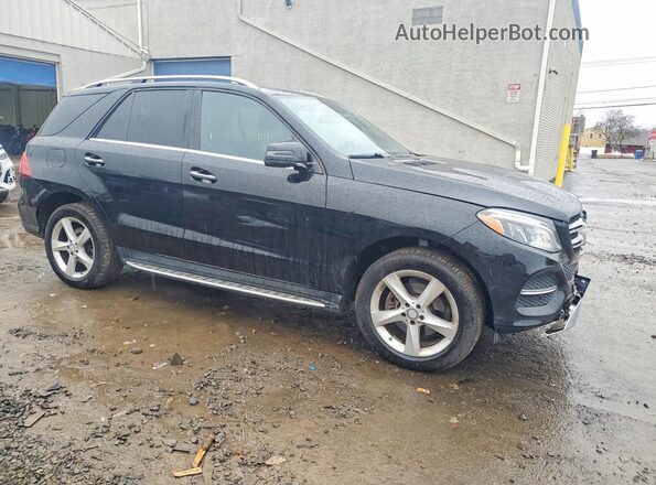 4JGDA5HB9GA779965 2016 MERCEDES-BENZ GLE Черный Передняя правая четверть