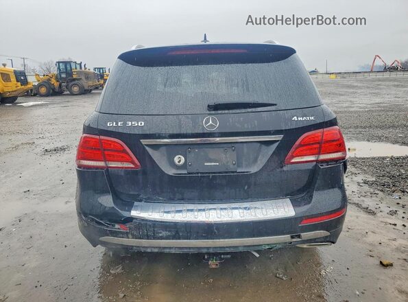 4JGDA5HB9GA779965 2016 MERCEDES-BENZ GLE Черный Вид сзади