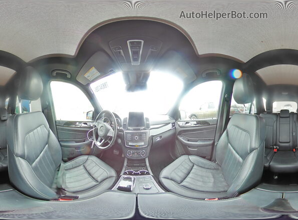 4JGDA5HB9GA779965 2016 MERCEDES-BENZ GLE Черный Панорамный вид салона 360°