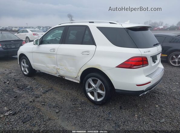 4JGDA5HB9JB022114 2018 MERCEDES-BENZ GLE 350 Белый Задняя левая четверть