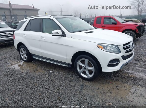 4JGDA5HB9JB022114 2018 MERCEDES-BENZ GLE 350 Белый Передняя правая четверть