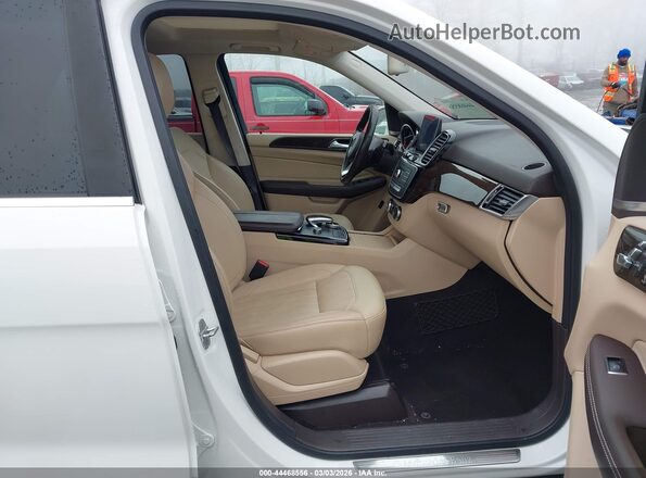 4JGDA5HB9JB022114 2018 MERCEDES-BENZ GLE 350 Белый Вид салона спереди