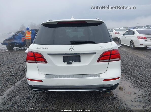4JGDA5HB9JB022114 2018 MERCEDES-BENZ GLE 350 Белый 