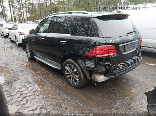 4JGDA5HB9JB201222 2018 MERCEDES-BENZ GLE 350 Черный Задняя левая четверть