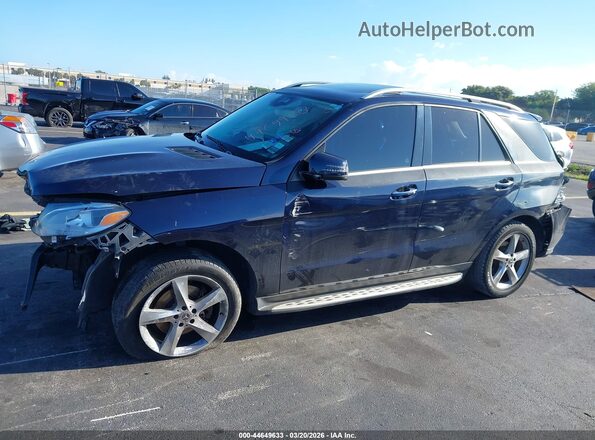 4JGDA5HBXHA918809 2017 MERCEDES-BENZ GLE 350 Синий Вид спереди