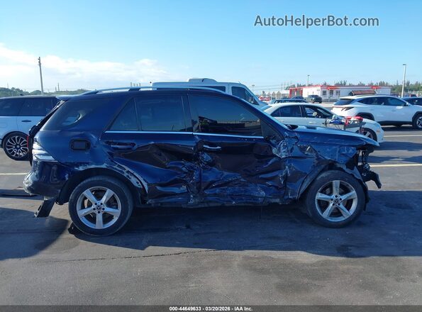 4JGDA5HBXHA918809 2017 MERCEDES-BENZ GLE 350 Синий Панорамный вид салона 360°