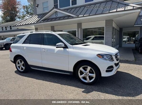 4JGDA5HBXJB087148 2018 MERCEDES-BENZ GLE 350 Белый Передняя правая четверть
