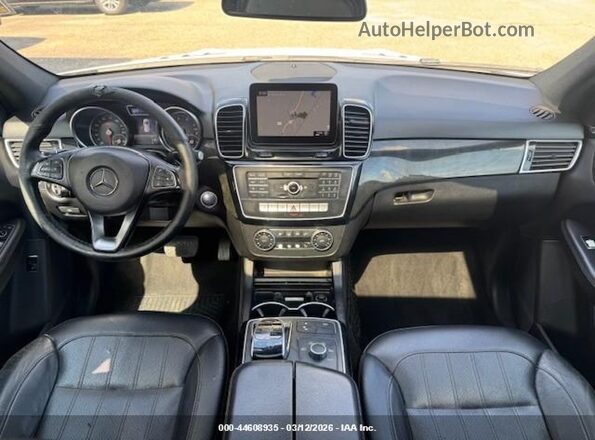 4JGDA5HBXJB087148 2018 MERCEDES-BENZ GLE 350 Белый Вид панели приборов