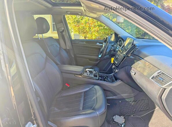 4JGDA5JB1GA659118 2016 MERCEDES-BENZ GLE Черный Вид спереди