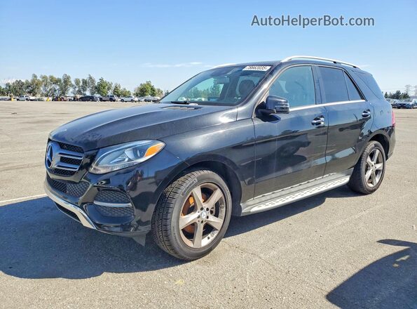 4JGDA5JB2GA728852 2016 MERCEDES-BENZ GLE Black Przód lewy