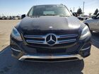 2016 Mercedes-benz Gle 350 Black vin: 4JGDA5JB2GA728852