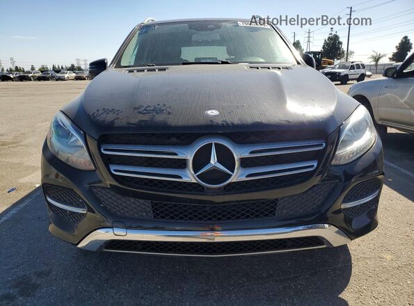4JGDA5JB2GA728852 2016 MERCEDES-BENZ GLE Black Widok z przodu