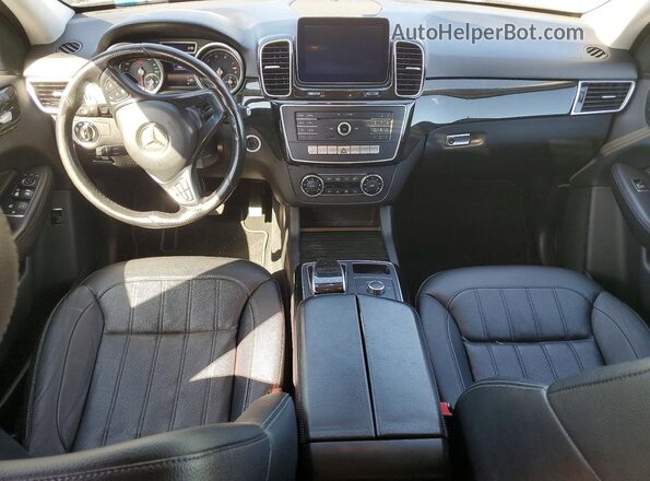 4JGDA5JB2GA728852 2016 MERCEDES-BENZ GLE Black Widok deski rozdzielczej