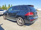2016 Mercedes-benz Gle 350 Black vin: 4JGDA5JB2GA728852