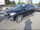 2017 Mercedes-benz Gle 350   Черный vin: 4JGDA5JB3HA874291