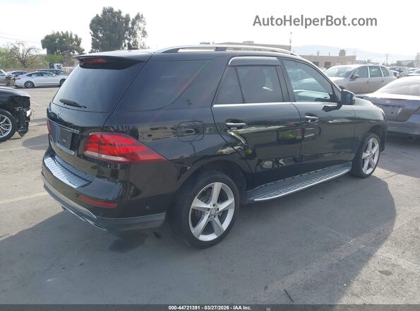 4JGDA5JB3HA874291 2017 MERCEDES-BENZ GLE 350 Черный Задняя правая четверть
