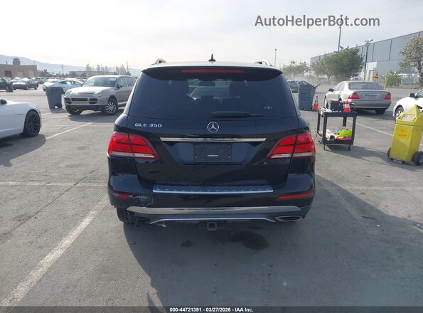 4JGDA5JB3HA874291 2017 MERCEDES-BENZ GLE 350 Черный 