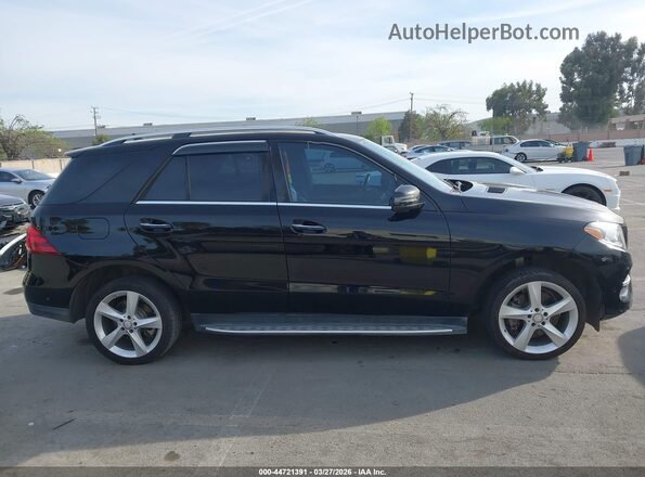 4JGDA5JB3HA874291 2017 MERCEDES-BENZ GLE 350 Черный Вид задней части салона