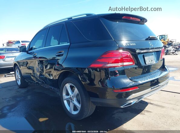 4JGDA5JB3JB028338 2018 MERCEDES-BENZ GLE 350 Black Rear left
