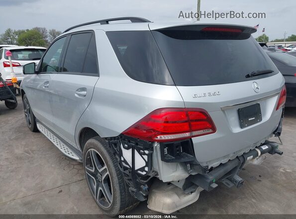 4JGDA5JB3JB086367 2018 MERCEDES-BENZ GLE 350 Серебряный Задняя левая четверть