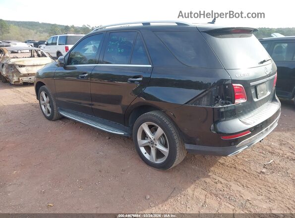 4JGDA5JB6HA956631 2017 MERCEDES-BENZ GLE 350 Черный Задняя левая четверть