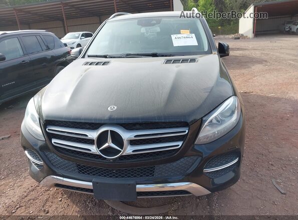 4JGDA5JB6HA956631 2017 MERCEDES-BENZ GLE 350 Черный Вид щитка приборов