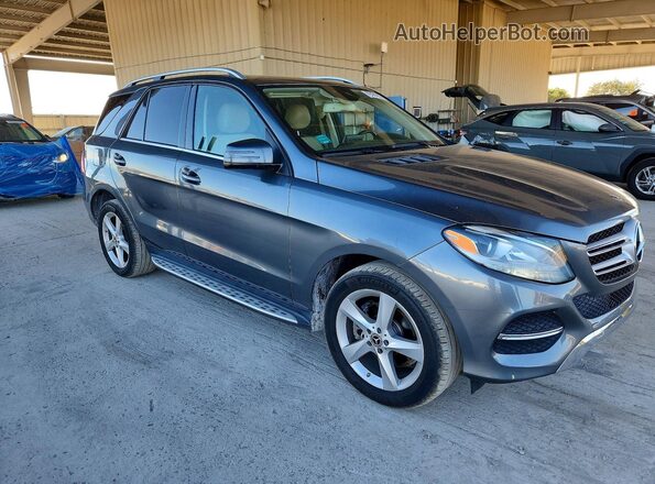 4JGDA5JB6JA998609 2018 MERCEDES-BENZ GLE Серый Передняя правая четверть