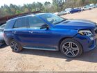 2018 Mercedes-benz Gle 350   Синий vin: 4JGDA5JB6JB181392