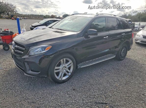 4JGDA5JB7HA872219 2017 MERCEDES-BENZ GLE Черный Задняя левая четверть