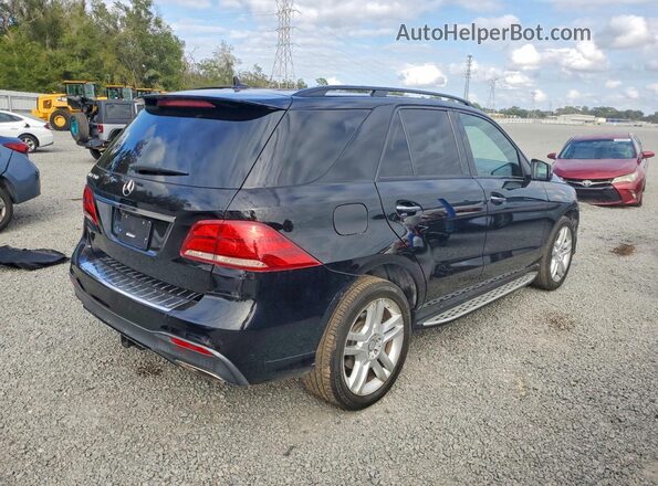 4JGDA5JB7HA872219 2017 MERCEDES-BENZ GLE Черный Передняя правая четверть