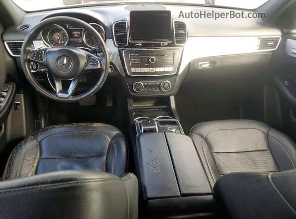4JGDA5JB7HA872219 2017 MERCEDES-BENZ GLE Черный Вид щитка приборов