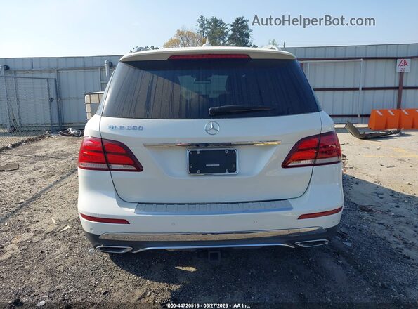 4JGDA5JB7HA928224 2017 MERCEDES-BENZ GLE 350 White 