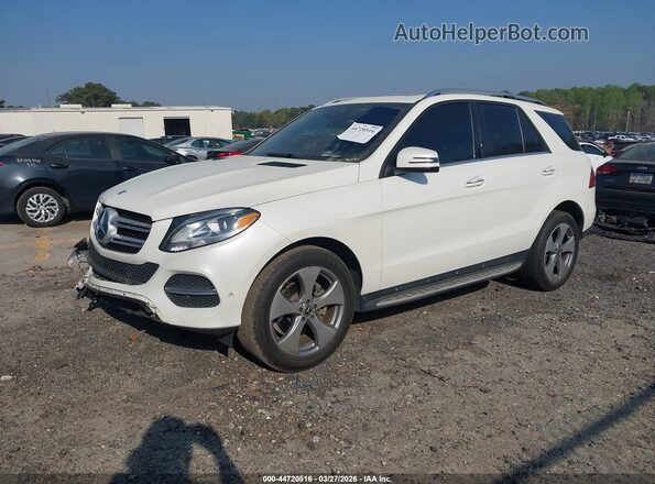 4JGDA5JB7HA928224 2017 MERCEDES-BENZ GLE 350 White Przód lewy