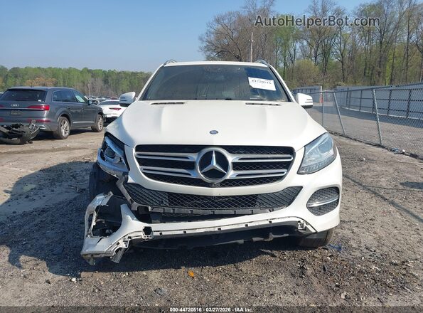 4JGDA5JB7HA928224 2017 MERCEDES-BENZ GLE 350 White Widok zestawu wskaźników