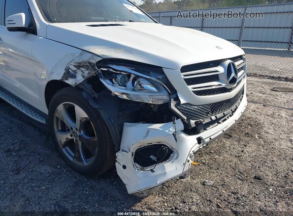 4JGDA5JB7HA928224 2017 MERCEDES-BENZ GLE 350 White Widok z przodu
