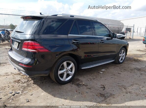 4JGDA5JB8JB022244 2018 MERCEDES-BENZ GLE 350 Черный Задняя правая четверть