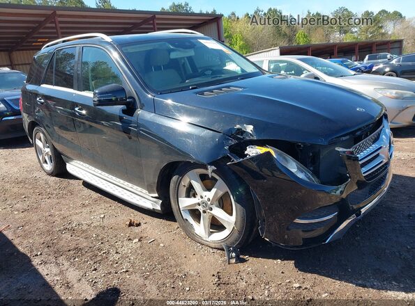 4JGDA5JB8JB099485 2018 MERCEDES-BENZ GLE 350 Black Передня права чверть