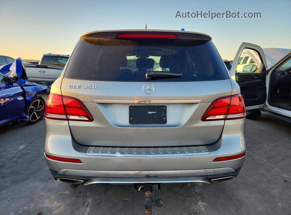4JGDA5JB9GA687300 2016 MERCEDES-BENZ GLE Silver Widok z tyłu