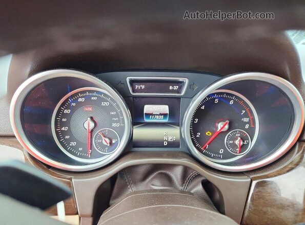 4JGDA5JB9GA705309 2016 MERCEDES-BENZ GLE Черный Вид щитка приборов