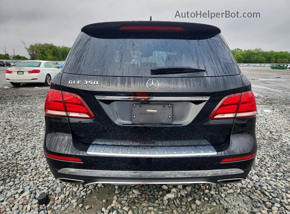 4JGDA5JB9GA705309 2016 MERCEDES-BENZ GLE Черный Вид сзади