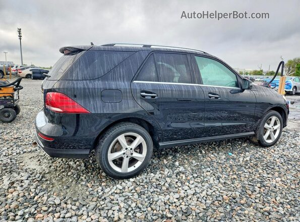 4JGDA5JB9GA705309 2016 MERCEDES-BENZ GLE Черный Задняя правая четверть