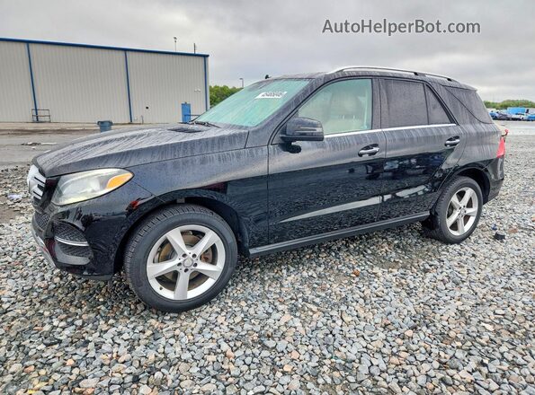 4JGDA5JB9GA705309 2016 MERCEDES-BENZ GLE Черный Передняя левая четверть