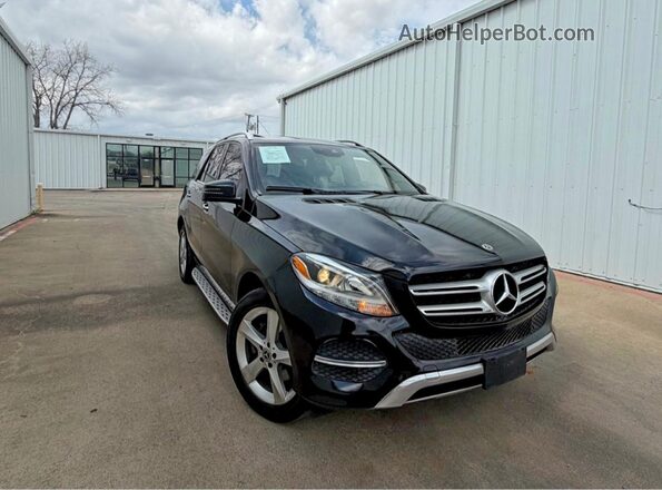4JGDA5JBXJB028725 2018 MERCEDES-BENZ GLE Black Przód lewy