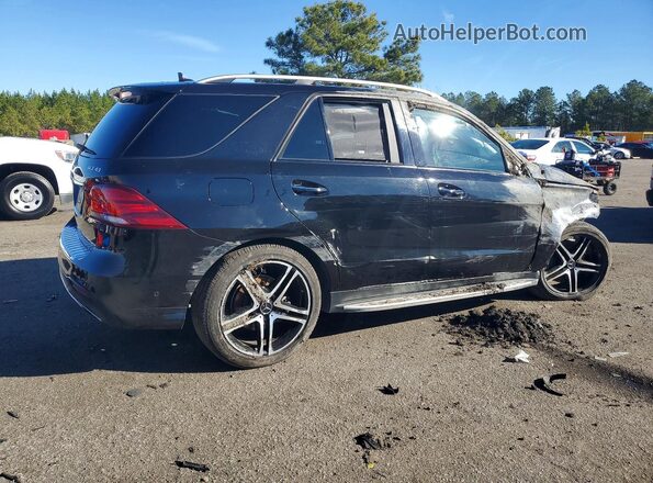 4JGDA6EB5JB041351 2018 MERCEDES-BENZ GLE Черный Задняя правая четверть
