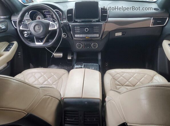 4JGDA6EB8JA999535 2018 MERCEDES-BENZ GLE Серебряный Вид панели приборов