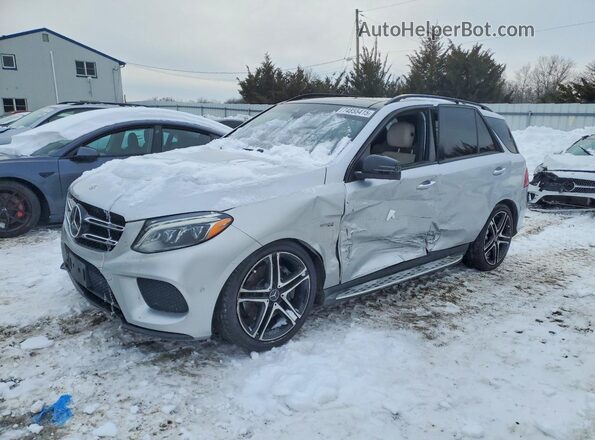 4JGDA6EB8JA999535 2018 MERCEDES-BENZ GLE Серебряный Передняя левая четверть